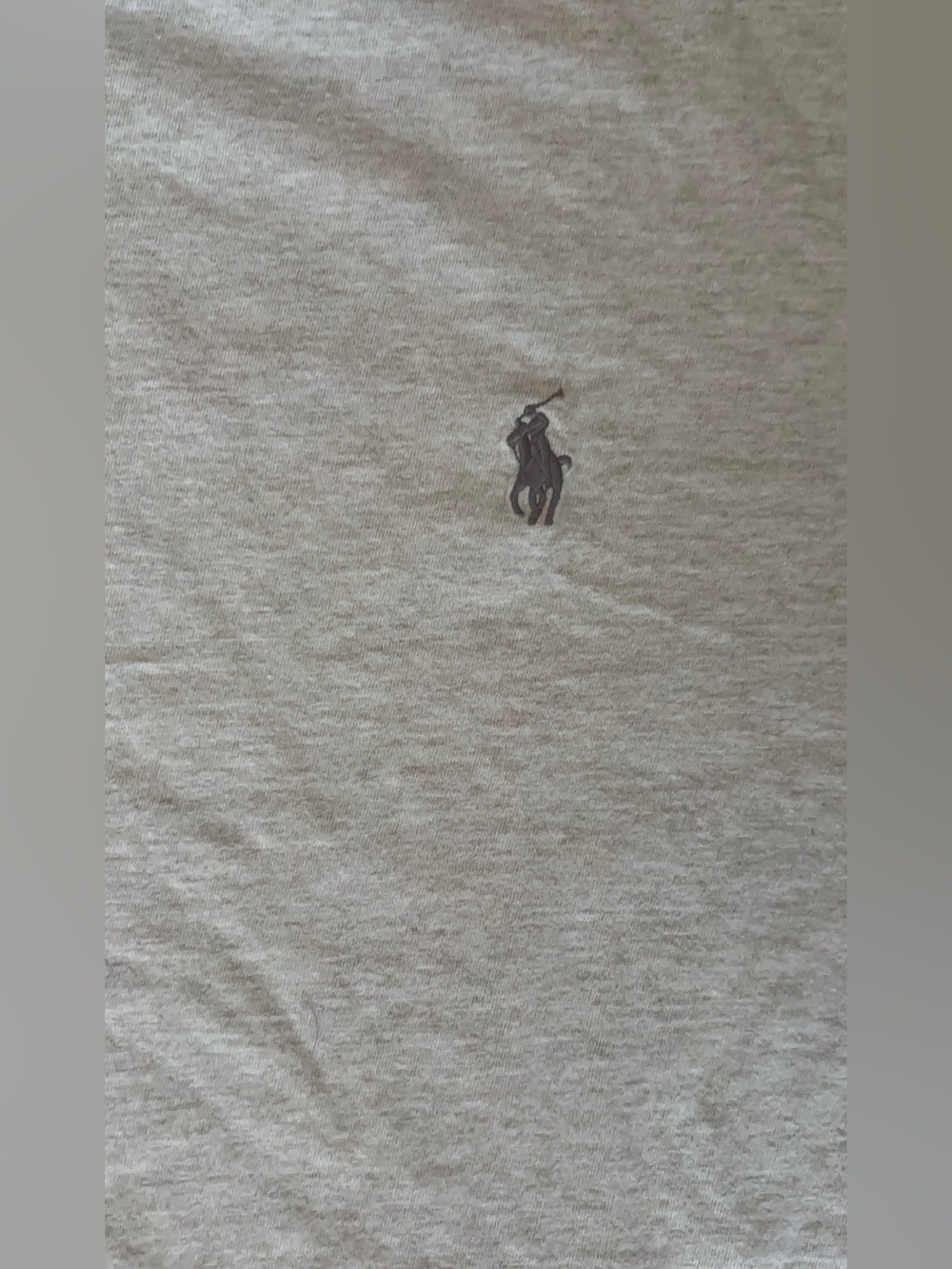 Ralph Lauren Polo Crew Neck T-Shirt Expedition Dune Heather - Picture 6 of 10